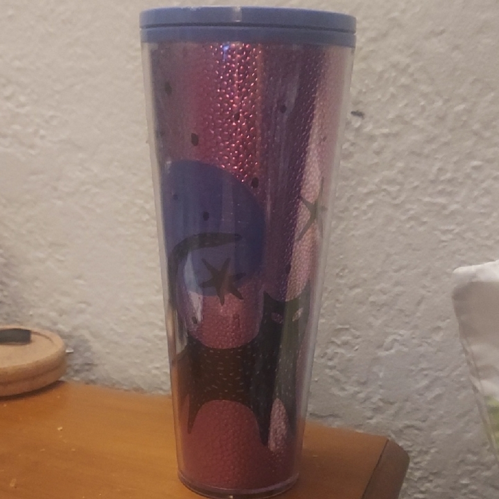 Starbucks 24oz Black Cat Tumbler